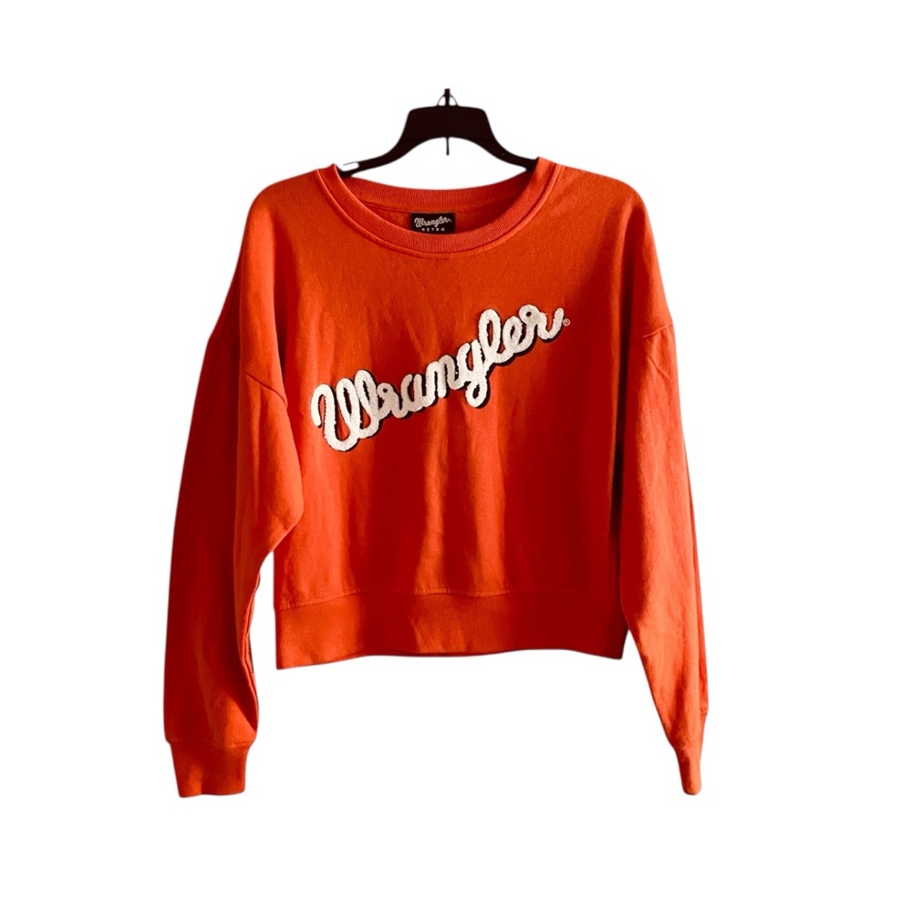 Wrangler Retro Women's Bold Orange Sweatshirt